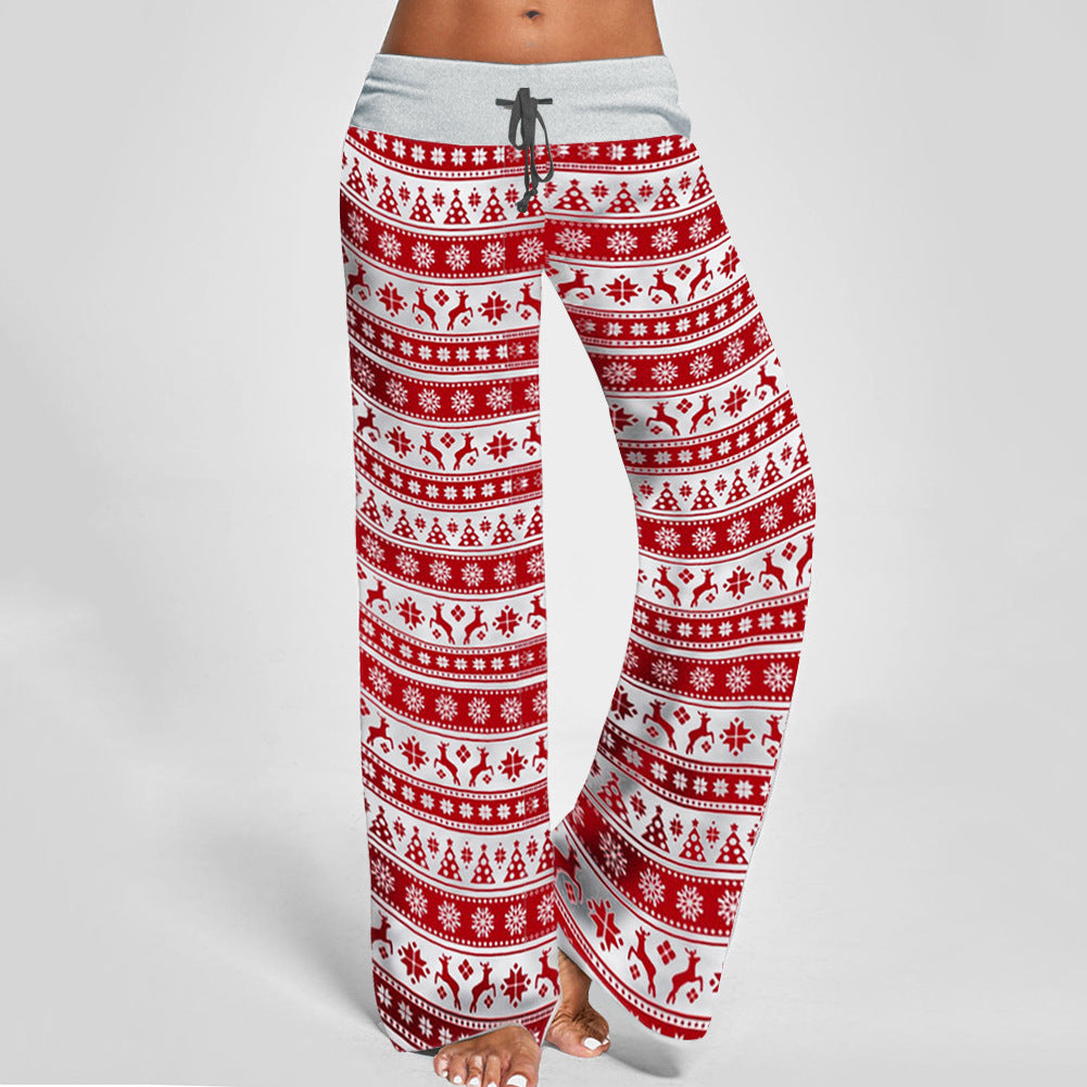 Chica™ | Elegant Camouflage Casual Pants