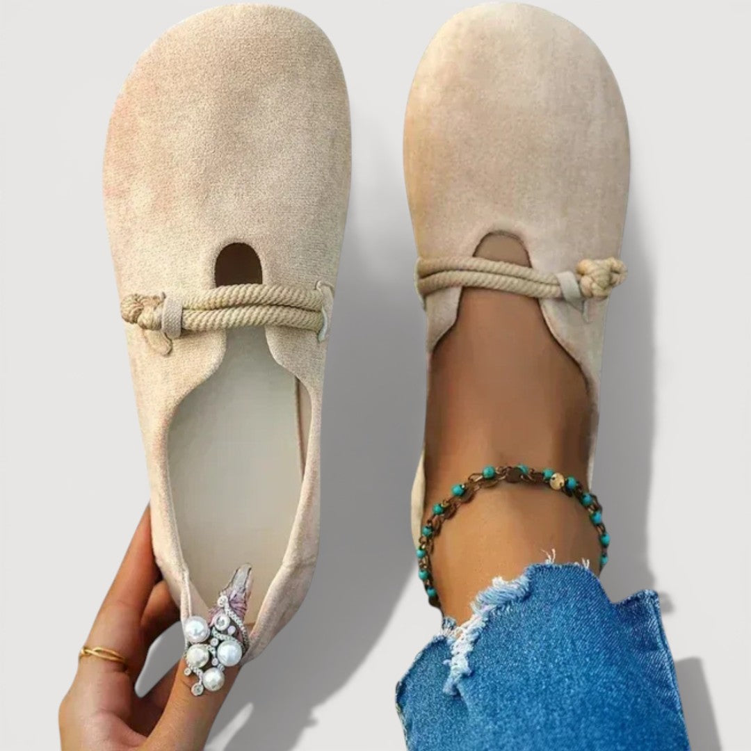 SuedeWalk™ | Women's Orthopedic Suede Flat Loafers