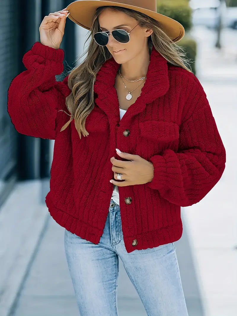 Luna™ | Casual Teddy Jacket