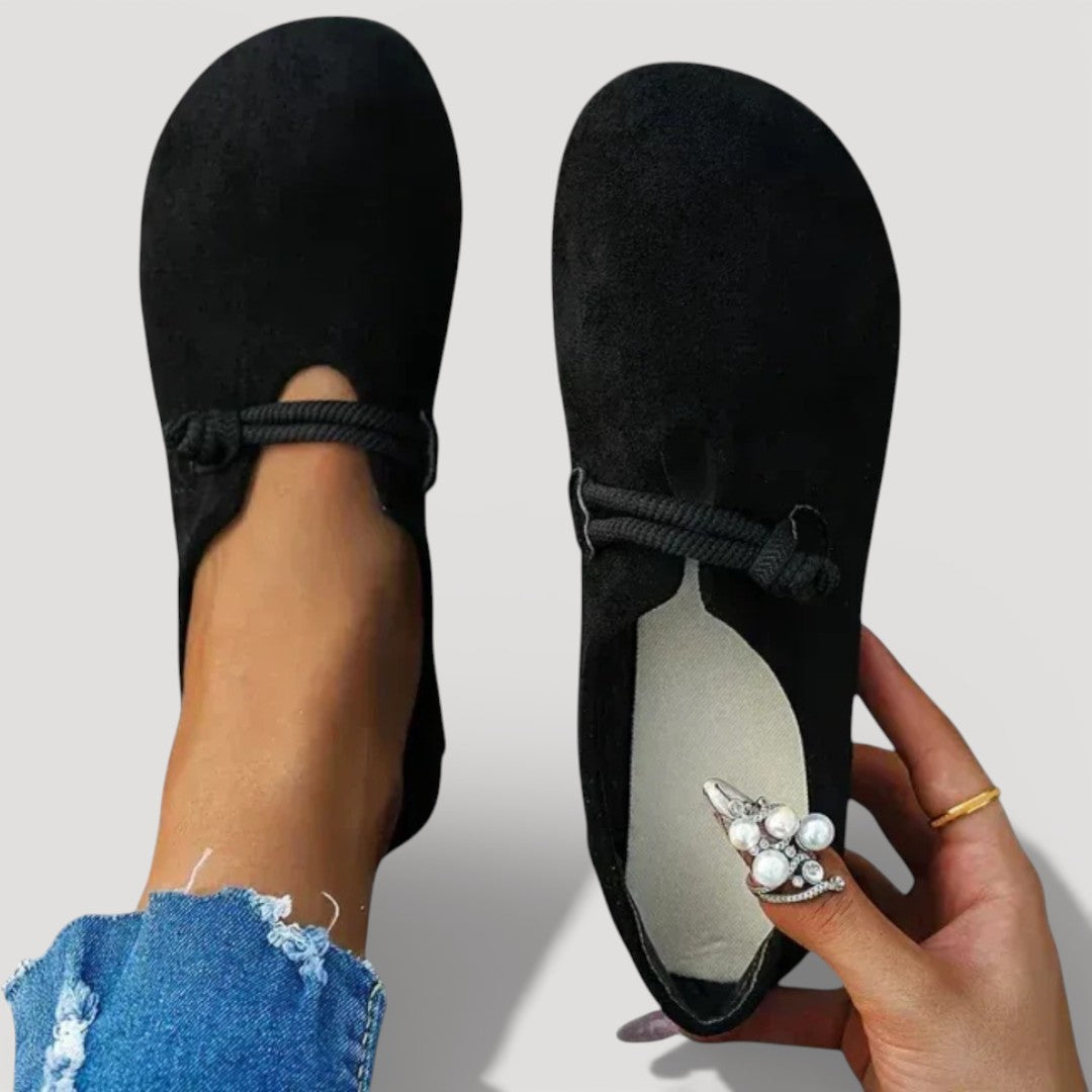 SuedeWalk™ | Women's Orthopedic Suede Flat Loafers