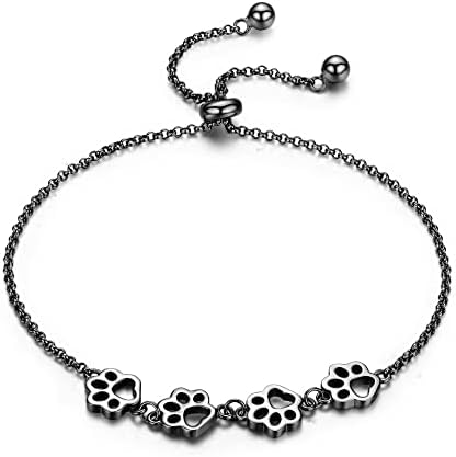 Paw Print Bracelet – Adjustable Fit