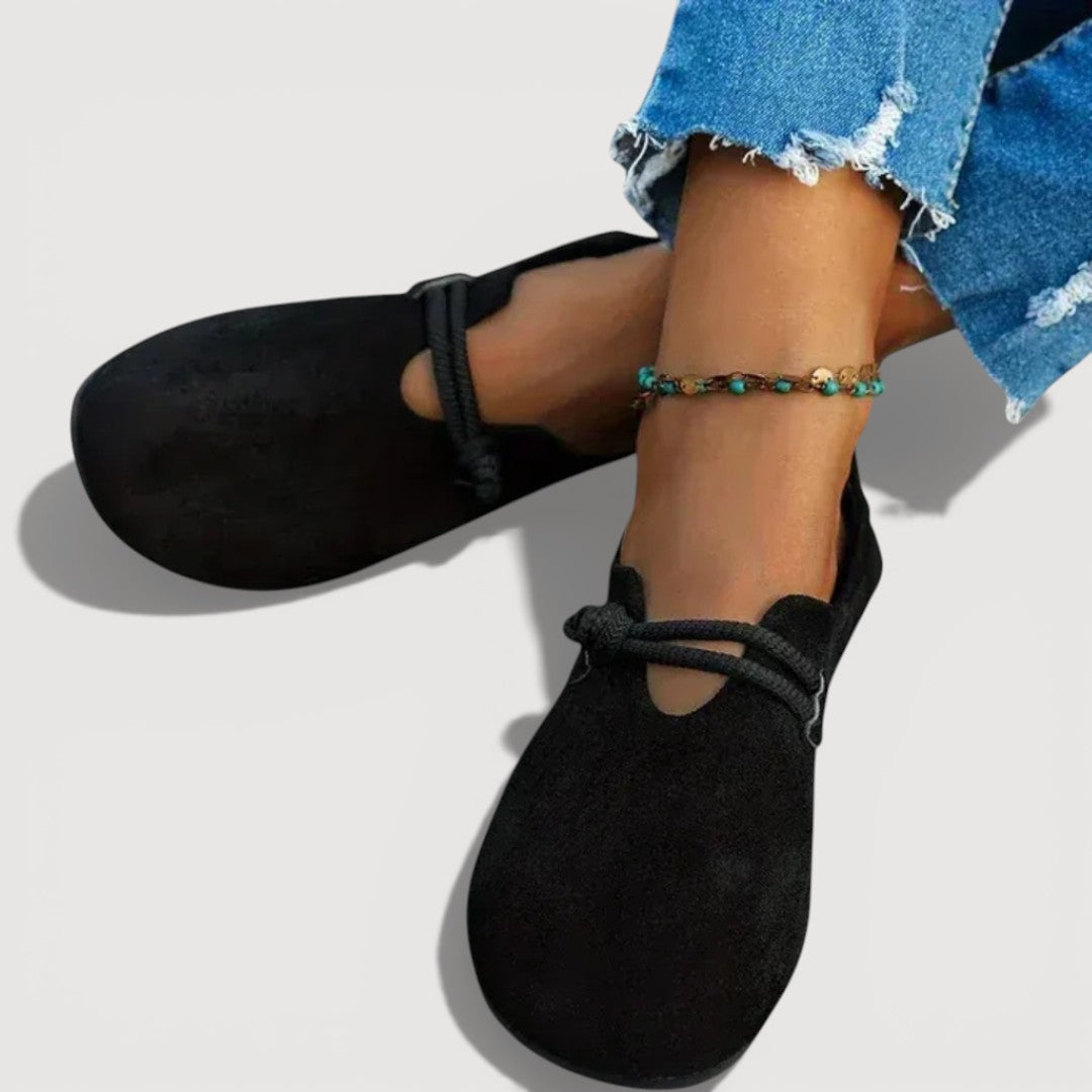SuedeWalk™ | Women's Orthopedic Suede Flat Loafers