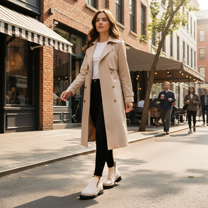 Supportive Versatile Side-Zip Lug-Sole Ankle Boots