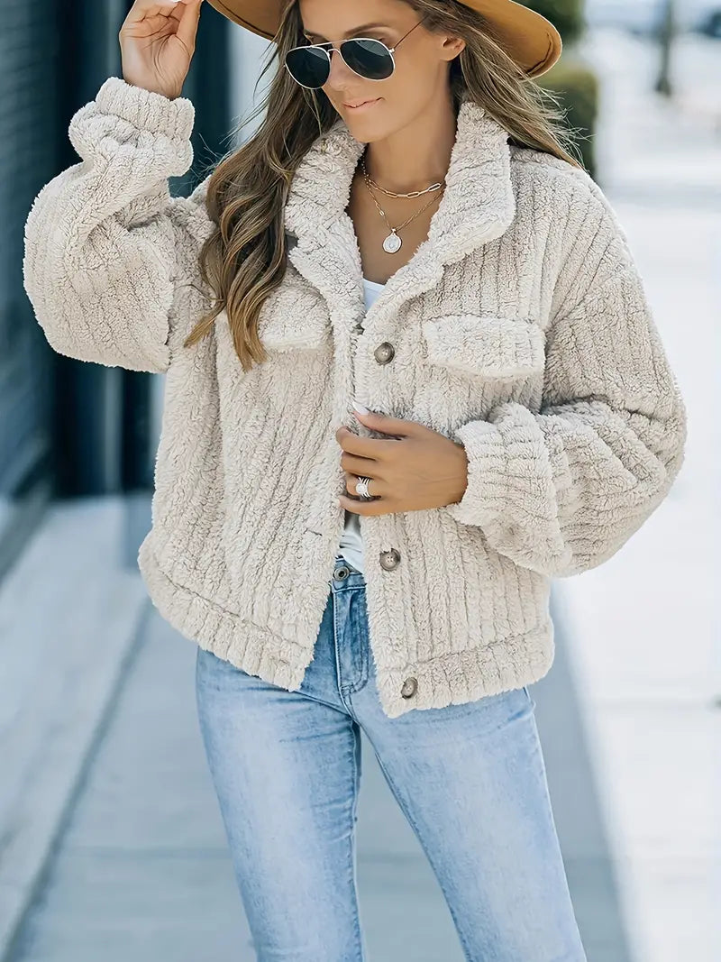 Luna™ | Casual Teddy Jacket