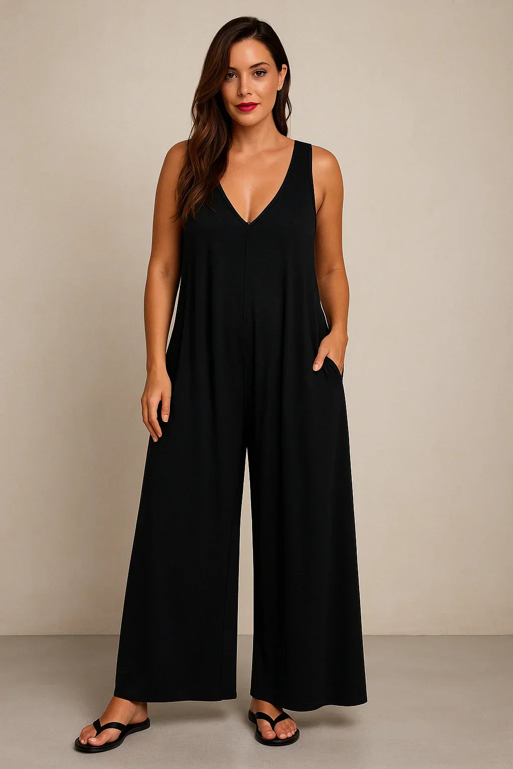 Sandra™ | Elegant Comfort Jumpsuit