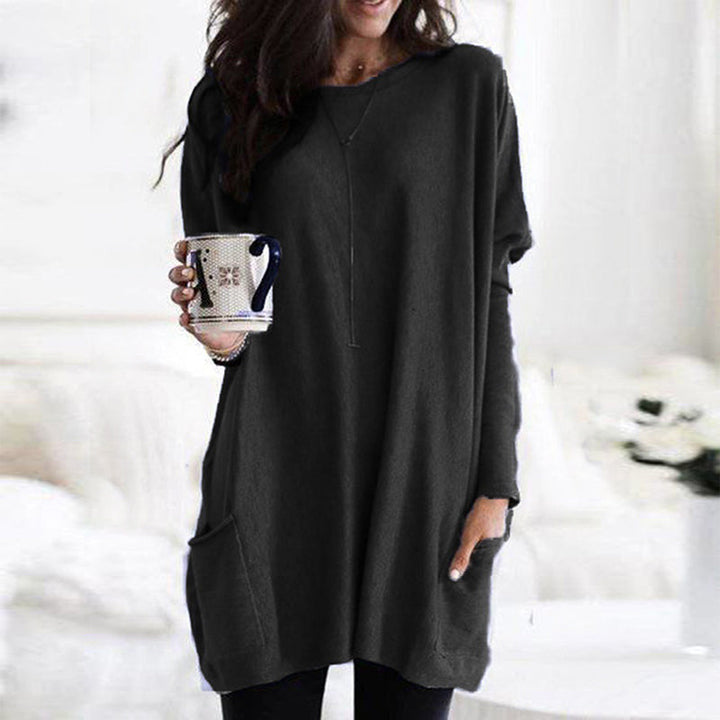 Edandi™ | Elegant Cotton Sweater with Pockets