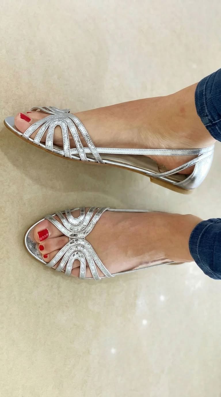 Eleonora | Golden Summer Light Sandals