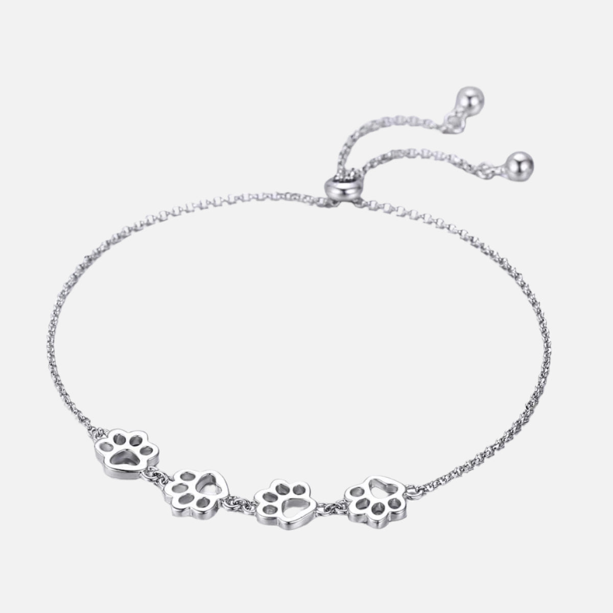Paw Print Bracelet – Adjustable Fit