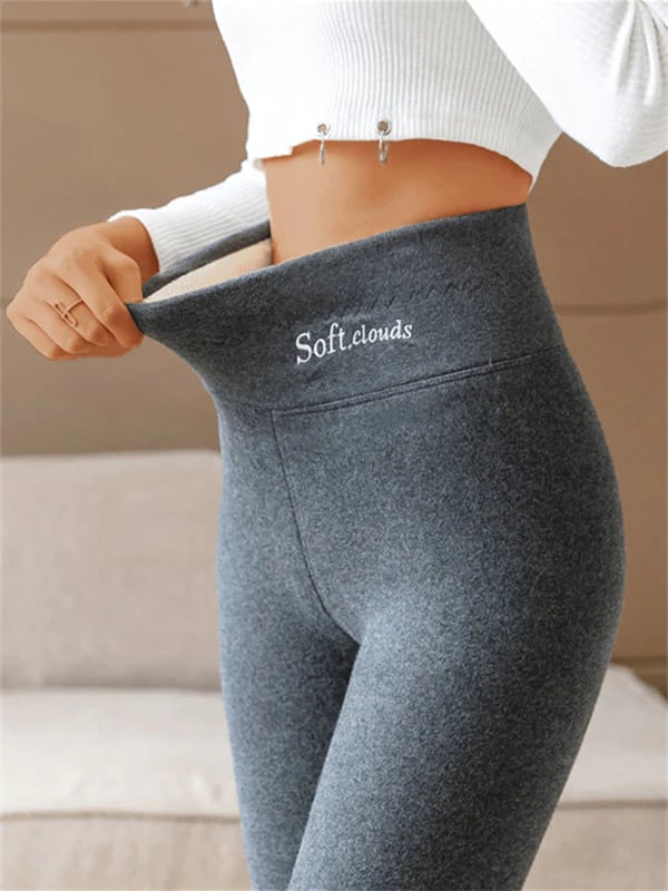 Ruby™ | Fleece-Lined High-Waist Pull-On Leggings