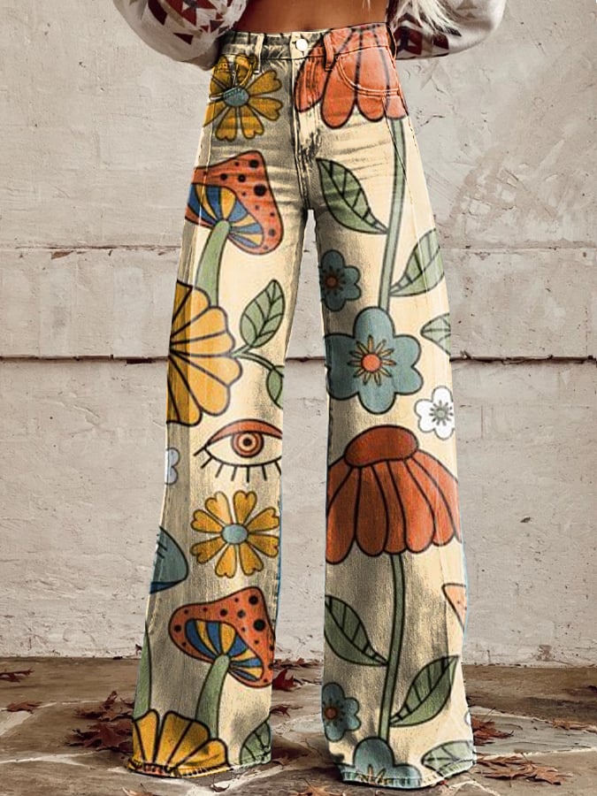 Saskia™ | Elegant Bohemian Pants
