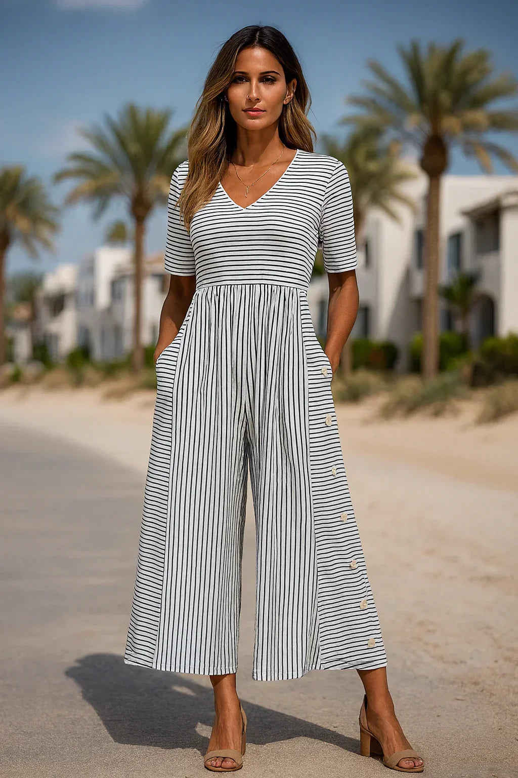 Vanitaβ’ | Elegant Vintage Jumpsuit