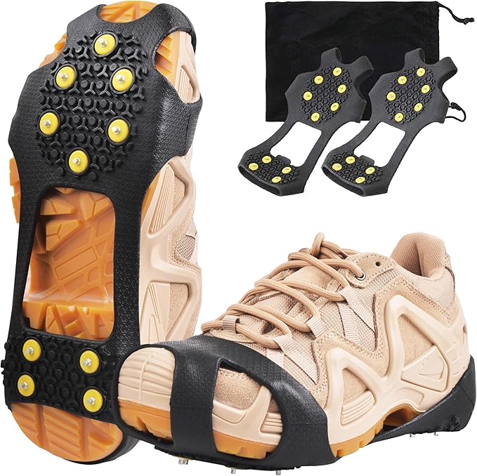 Ice Cleats Anti-Slip for Shoes & Boots