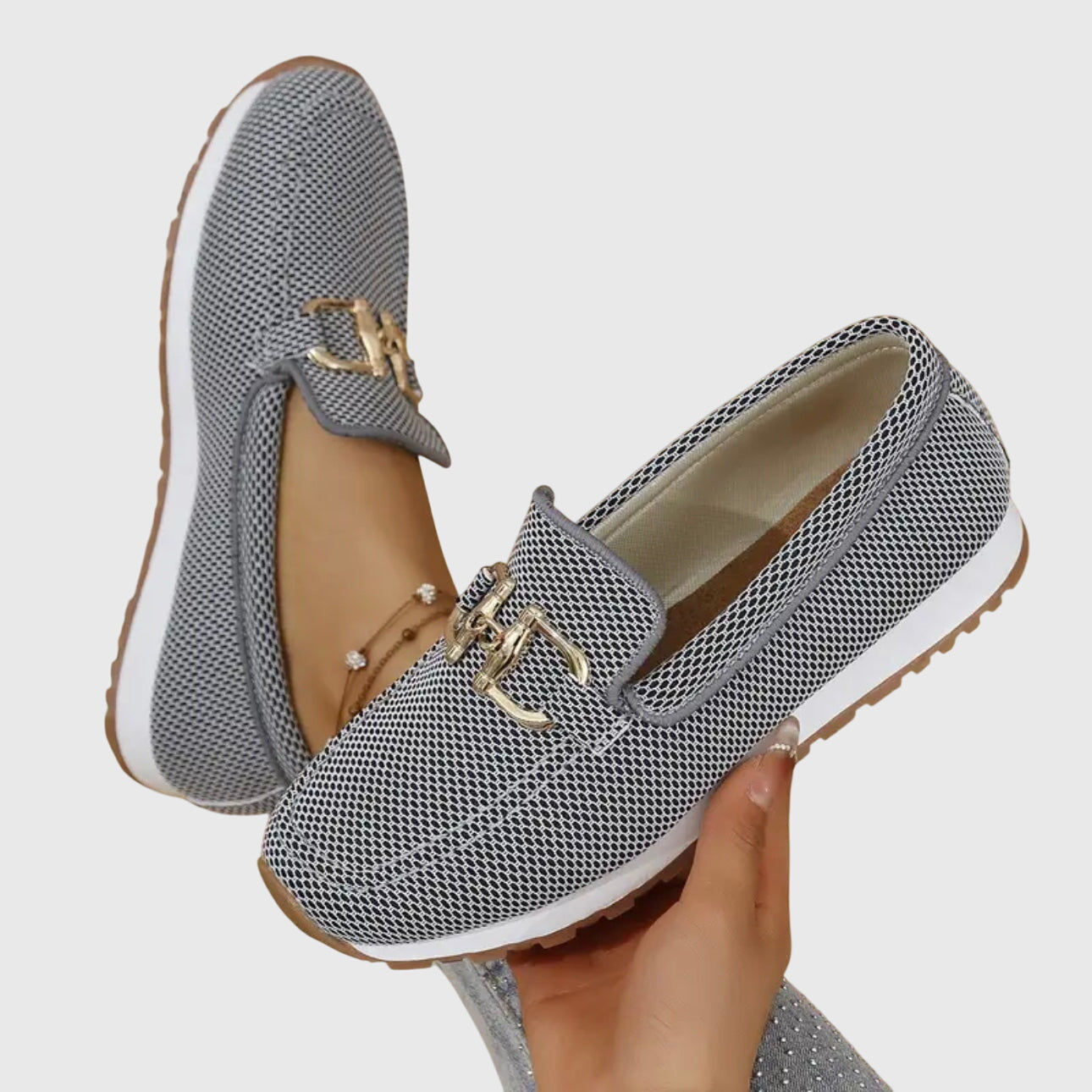 ChainStep™ | Women's Orthopedic Moccasin Trainers
