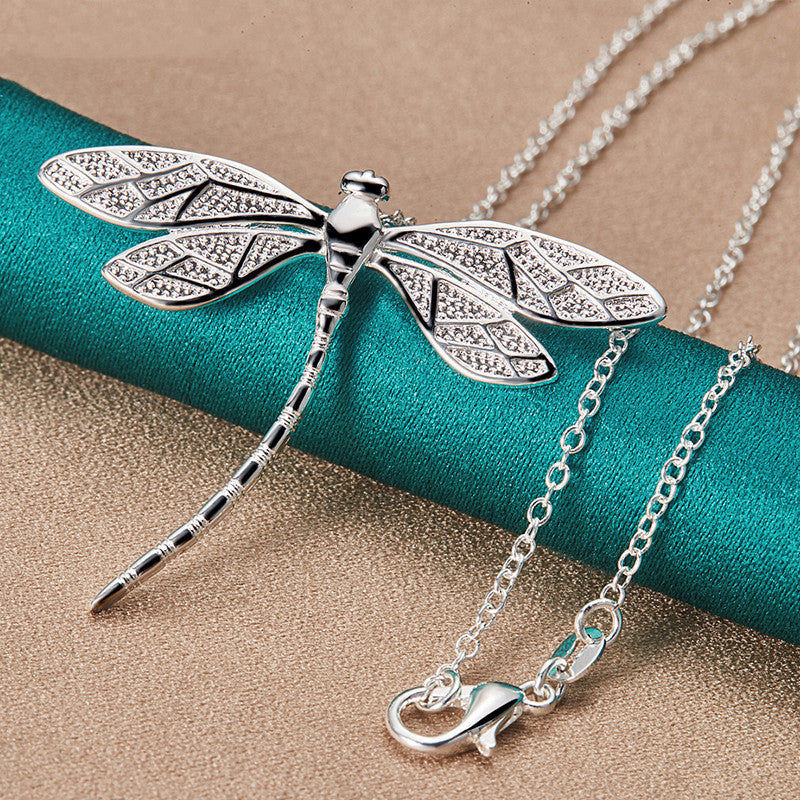 Dragonfly Necklace – Symbol of Grace & Transformation