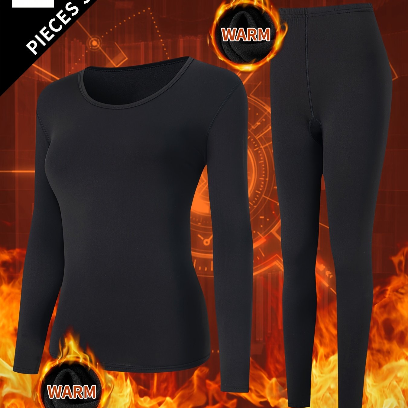 Celestine™ | Crew-Neck Top and Leggings Set
