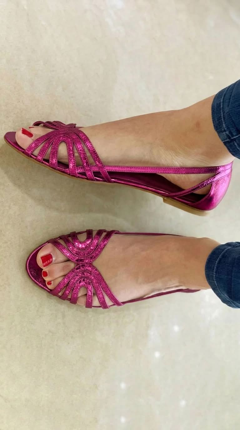 Eleonora | Golden Summer Light Sandals