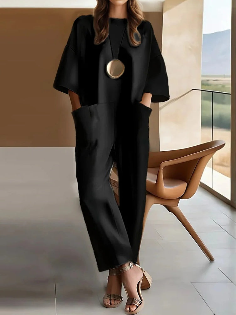 Stretchy Loose Jumpsuit