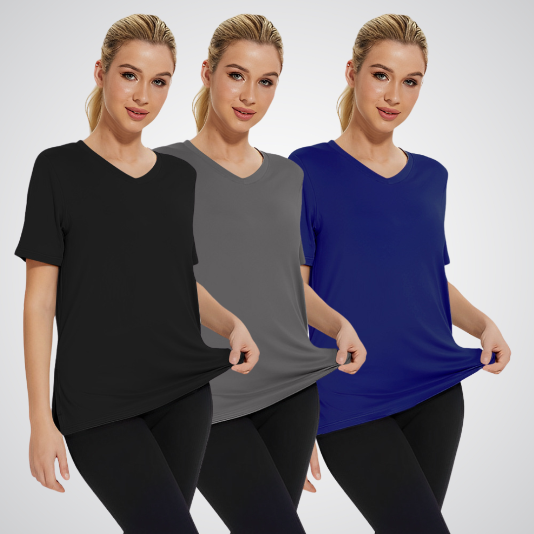 Sally™ - Relaxed Fit T-Shirt (Pack of 3)