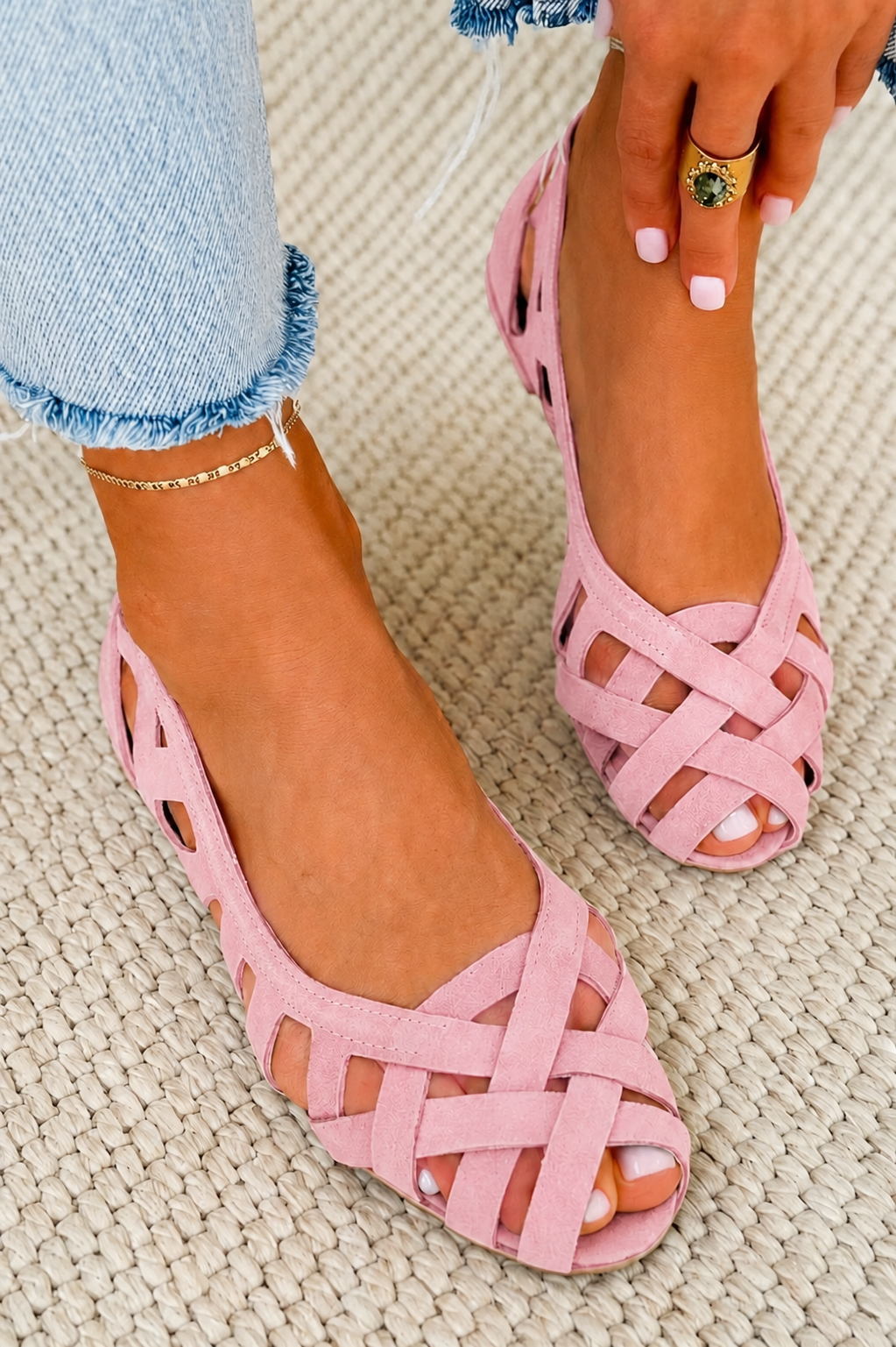 Azzurra | Vibrant Woven Sandals
