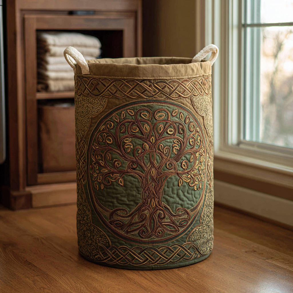 Tree of Life | Handcrafted Laundry Basket