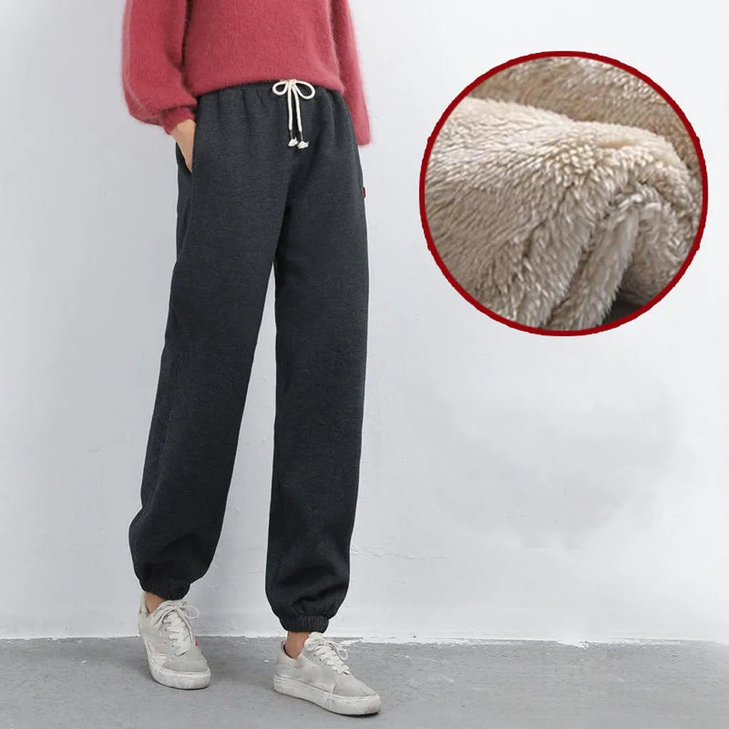 Deniz™ | Fleece-Lined Reversible Winter Jogger Pants