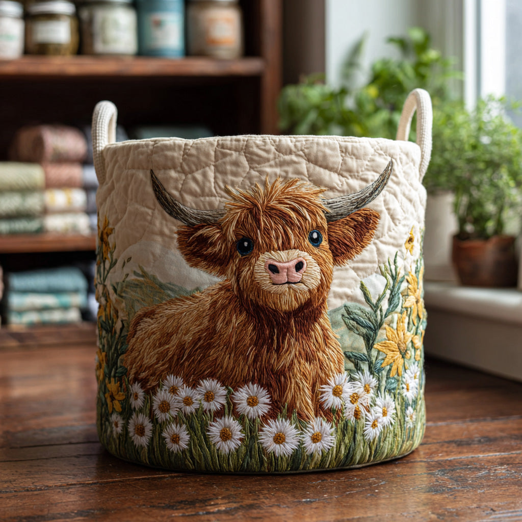 Highland Charm | Handcrafted Laundry Basket