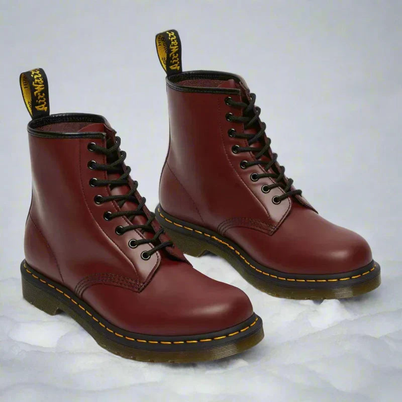 Alba™ | Stylish Lace-Up Ankle Boots