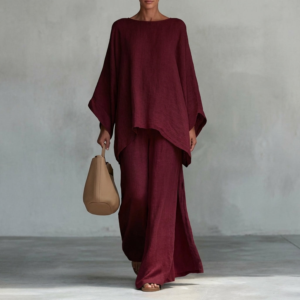 Eleonora | Elegant Asymmetric Two-Piece Set