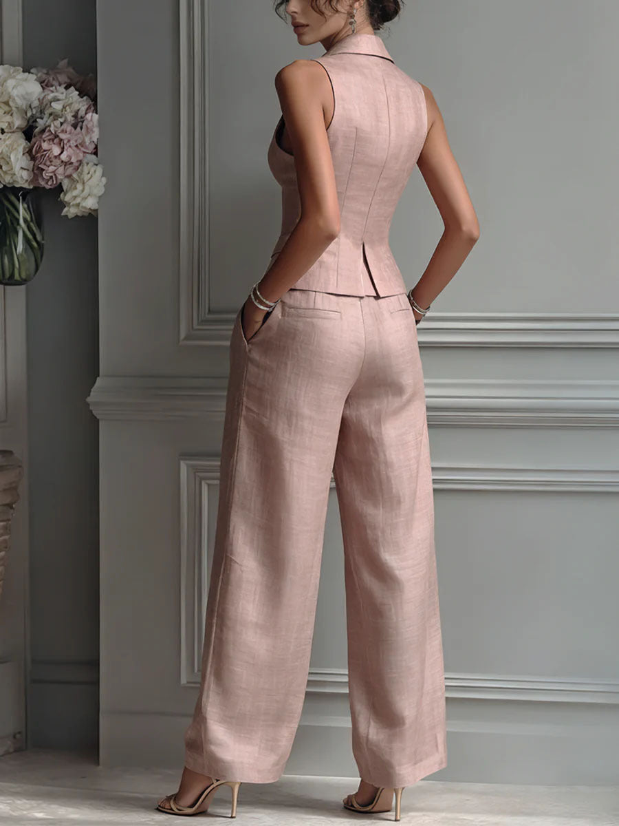 Daniela | Elegant Waistcoat Two-Piece Set