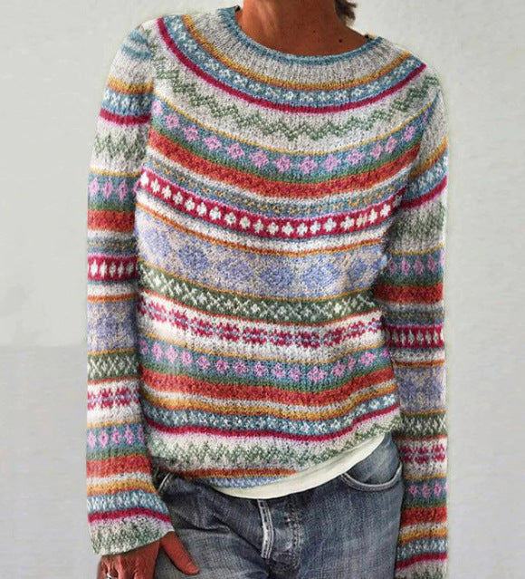 A Vintage Knit Sweater for Women