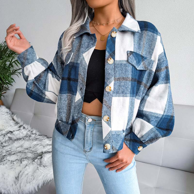 Lauren™ | Elegant and Comfortable Checkered Jacket