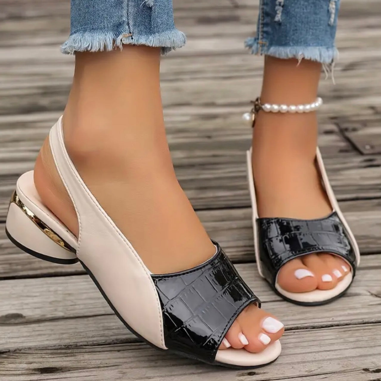 Florence™ | Women's Block Heel Slingback Sandals