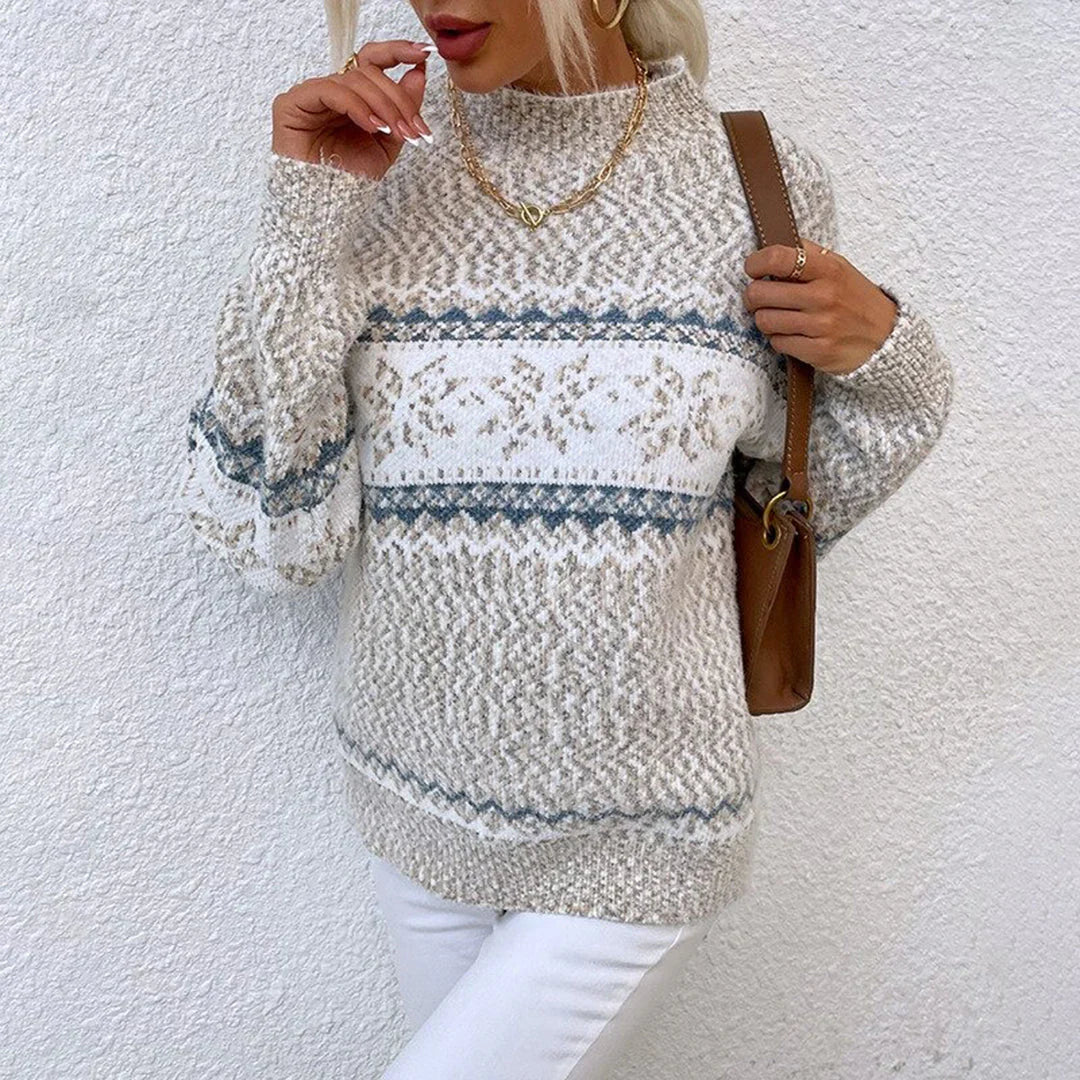 Rula™ | Elegant Vintage Pullover in Polar Fleece