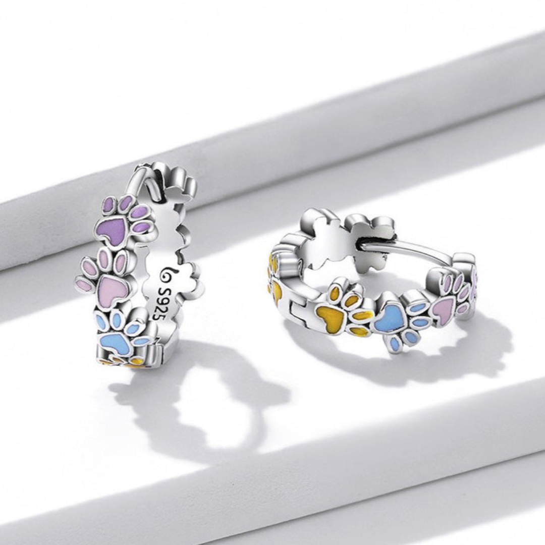 Colourful Paws Hoops