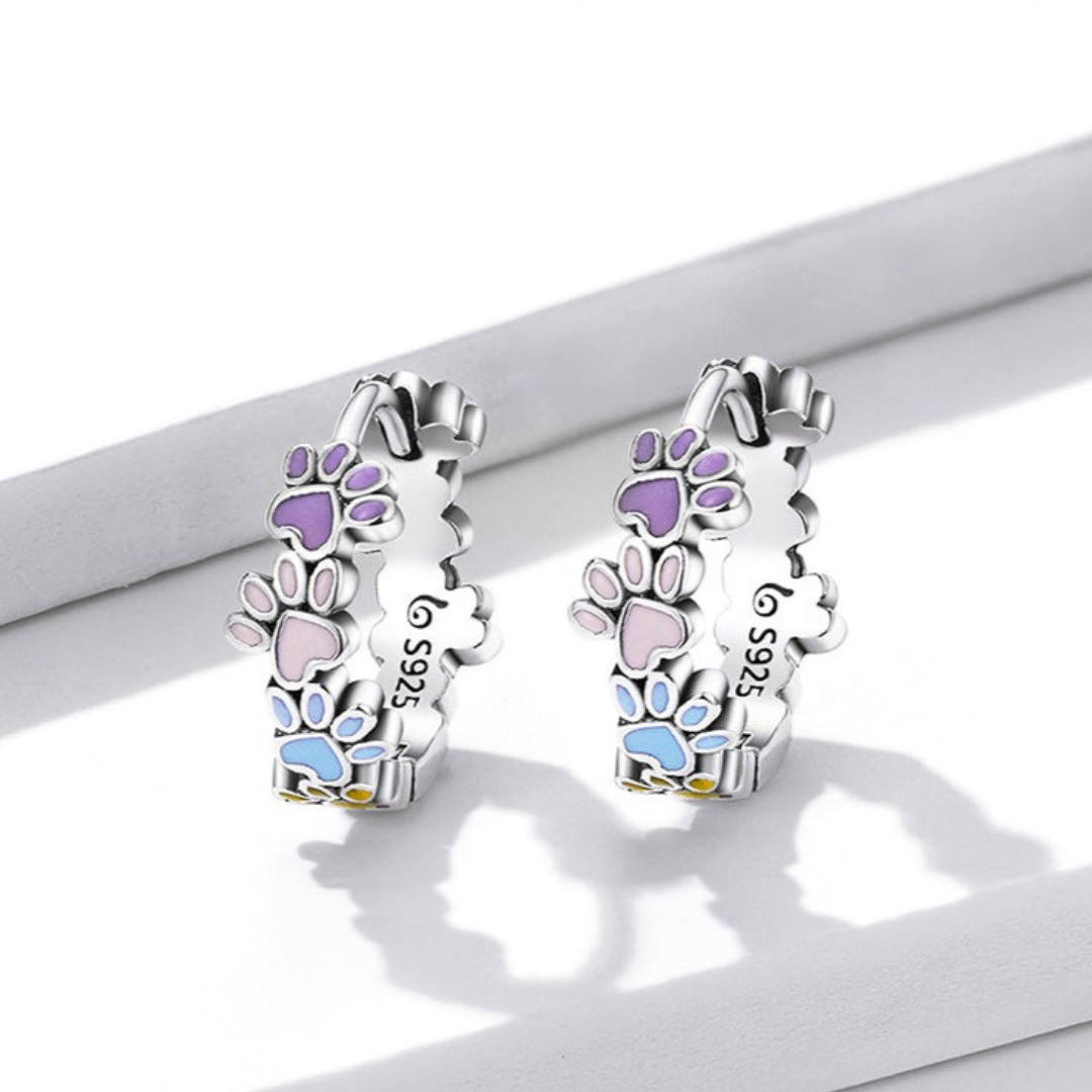 Colourful Paws Hoops