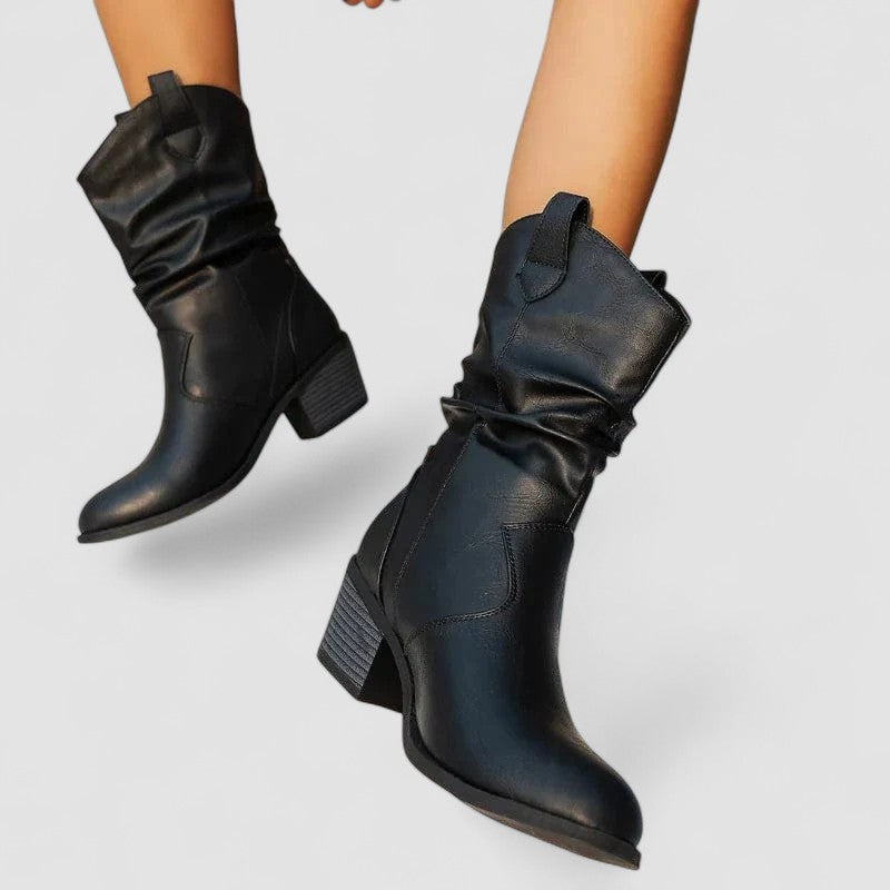 Vivian™ – Orthopedic Leather Boots