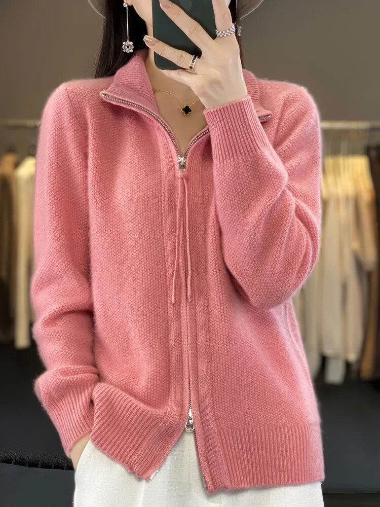 Lolaβ’ | Elegant Zip Cardigan