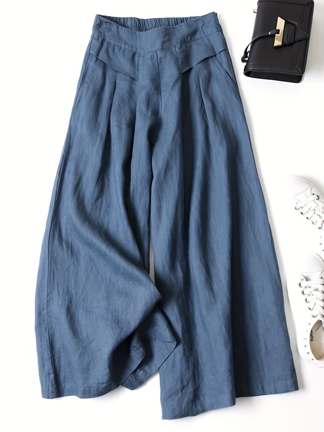 Jani™ | Retro Flared Linen Pants