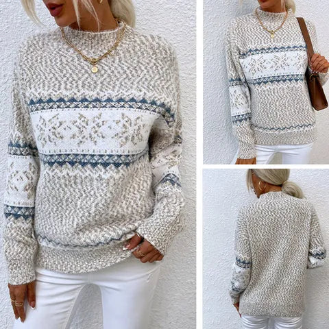 Rula™ | Elegant Vintage Pullover in Polar Fleece