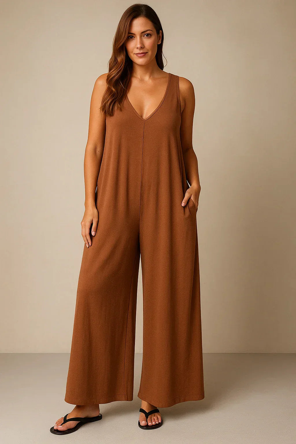 Sandra™ | Elegant Comfort Jumpsuit