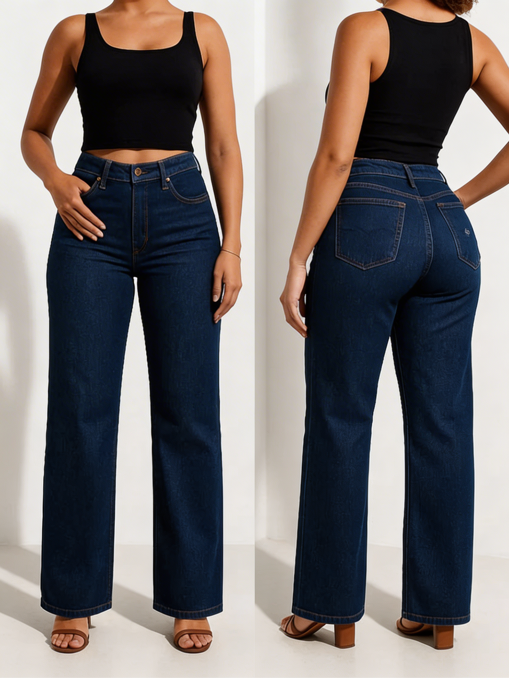 CurveLift™ | BBL Wide Leg Jeans