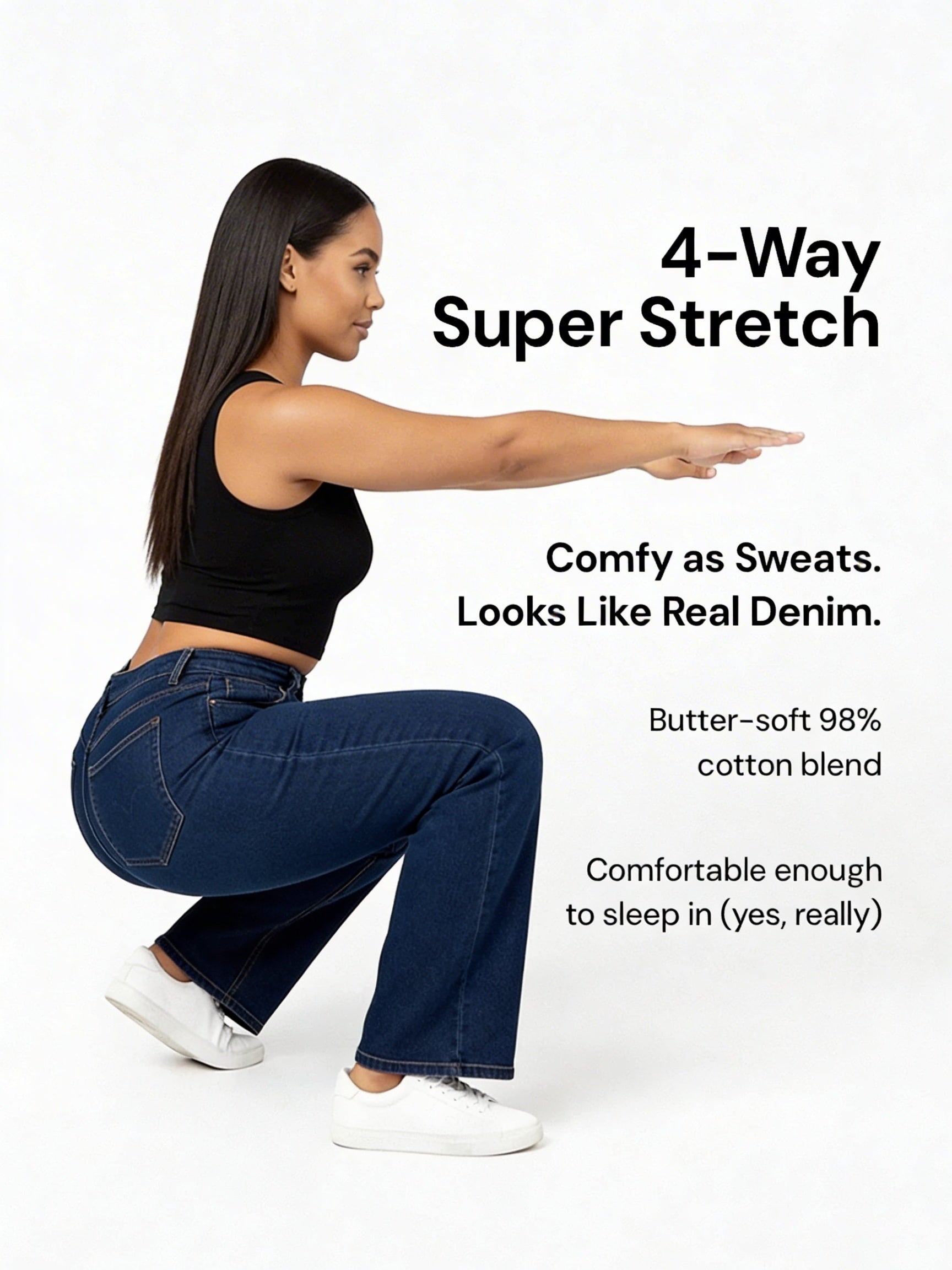 CurveLift™ | BBL Wide Leg Jeans
