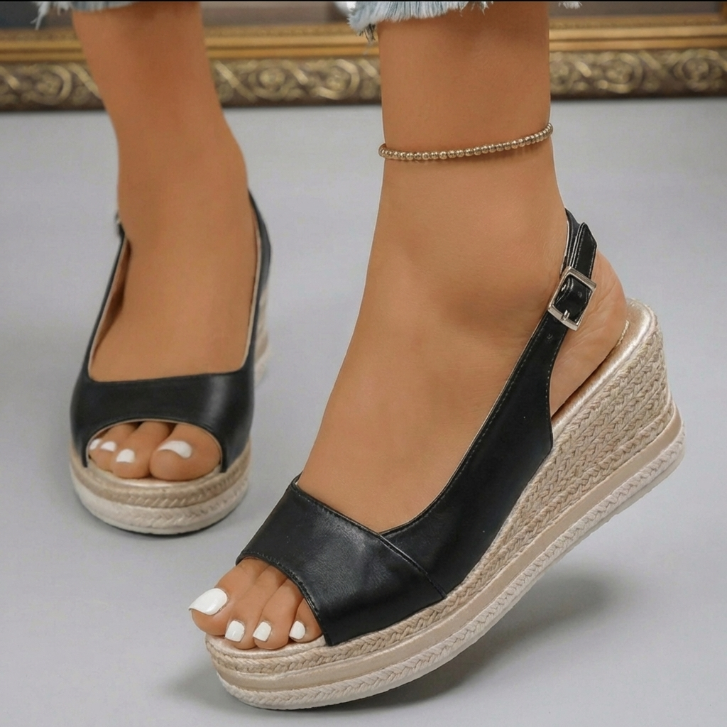 SoleEase™ | Women's Orthopedic Wedge Sandals