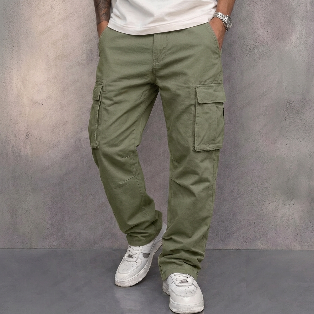 FieldCargo™ | Men's Slim Fit Cotton Cargo Trousers