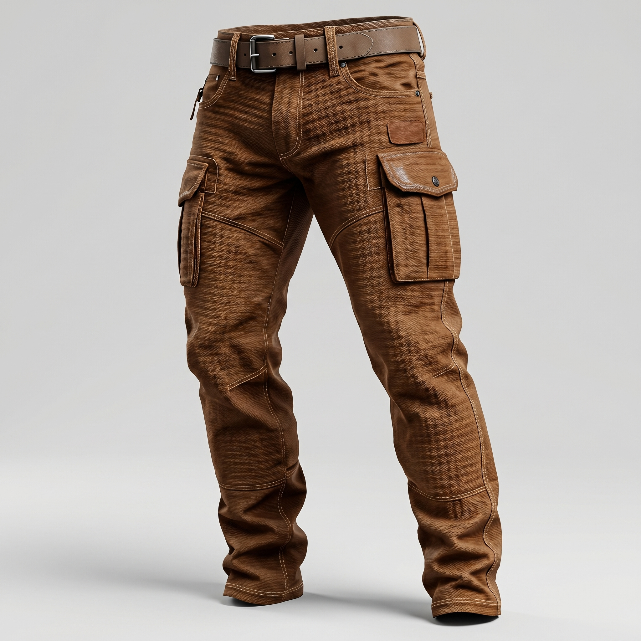 PatchStreetβ’ | Men's Patchwork Cargo Pants