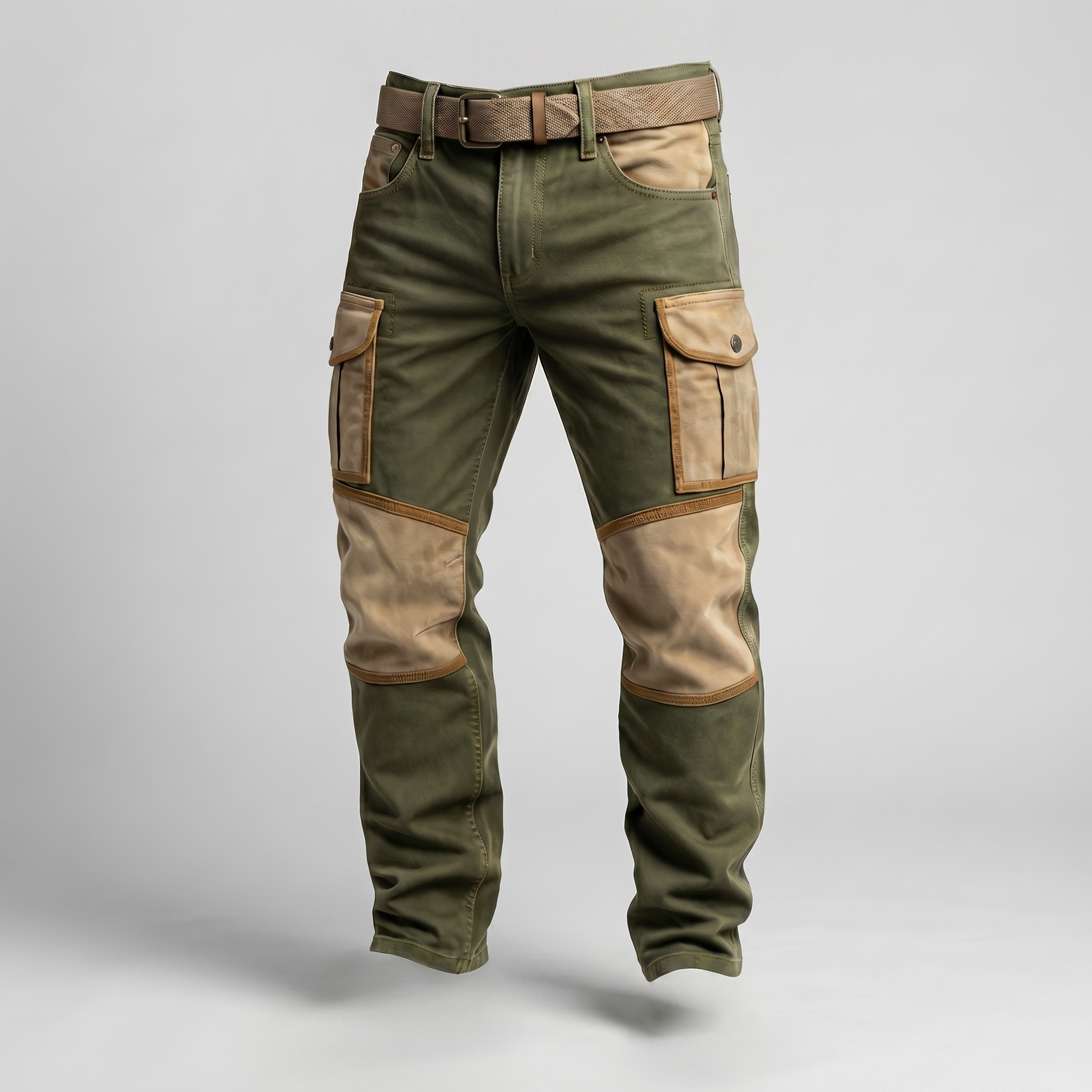 PatchStreet™ | Men's Patchwork Cargo Pants