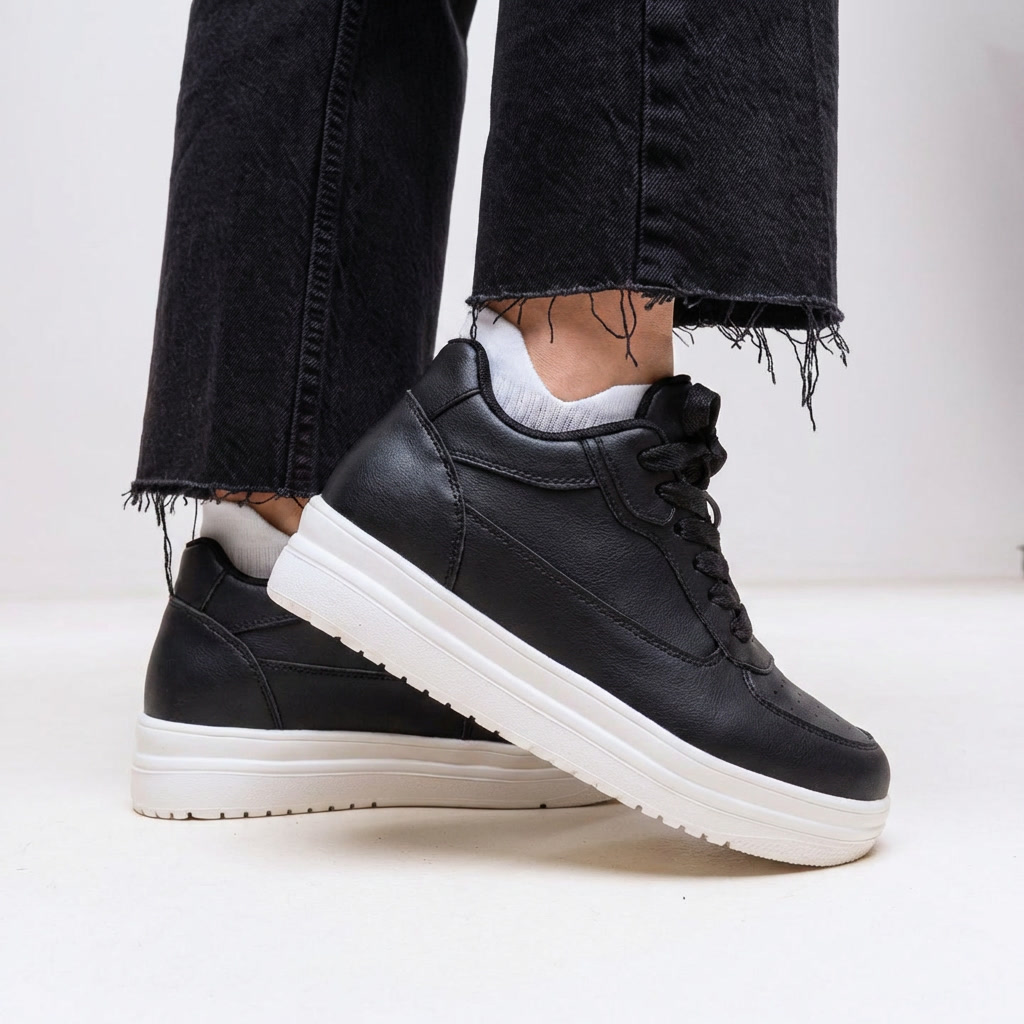 ElevateFit™ | Clean Platform Sneakers