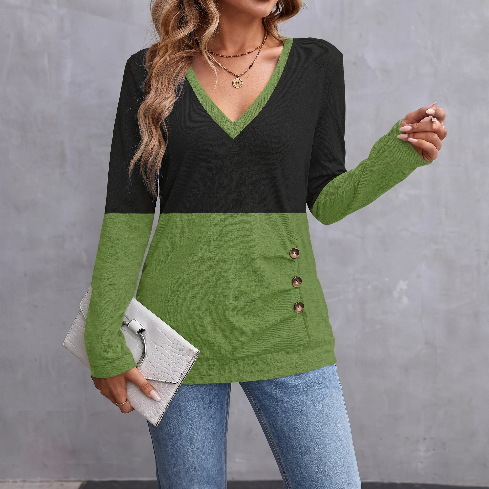 Louisa™ | Elegant Long Sleeve T-shirt