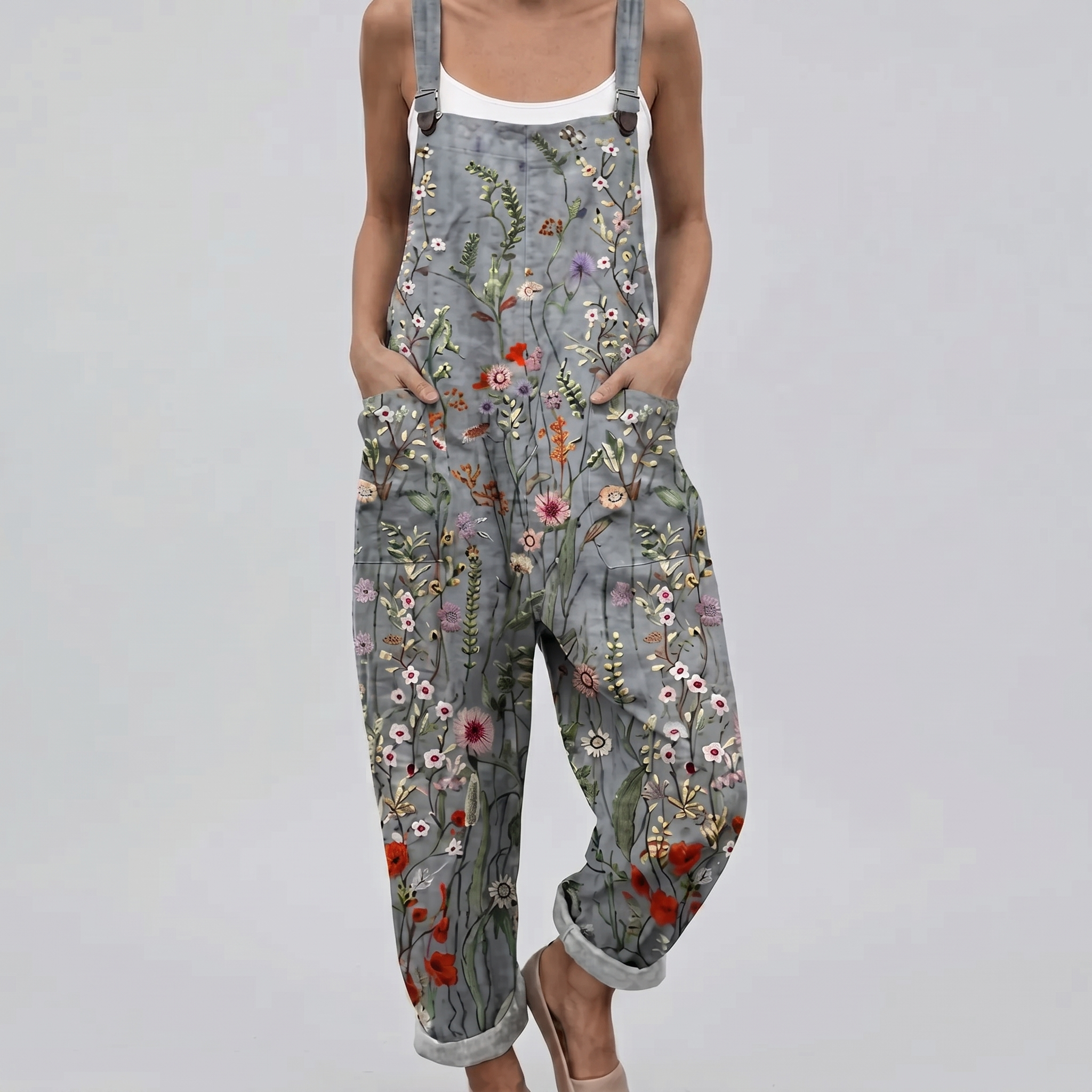 Misty™ | Meadow Embroidery Jumpsuit