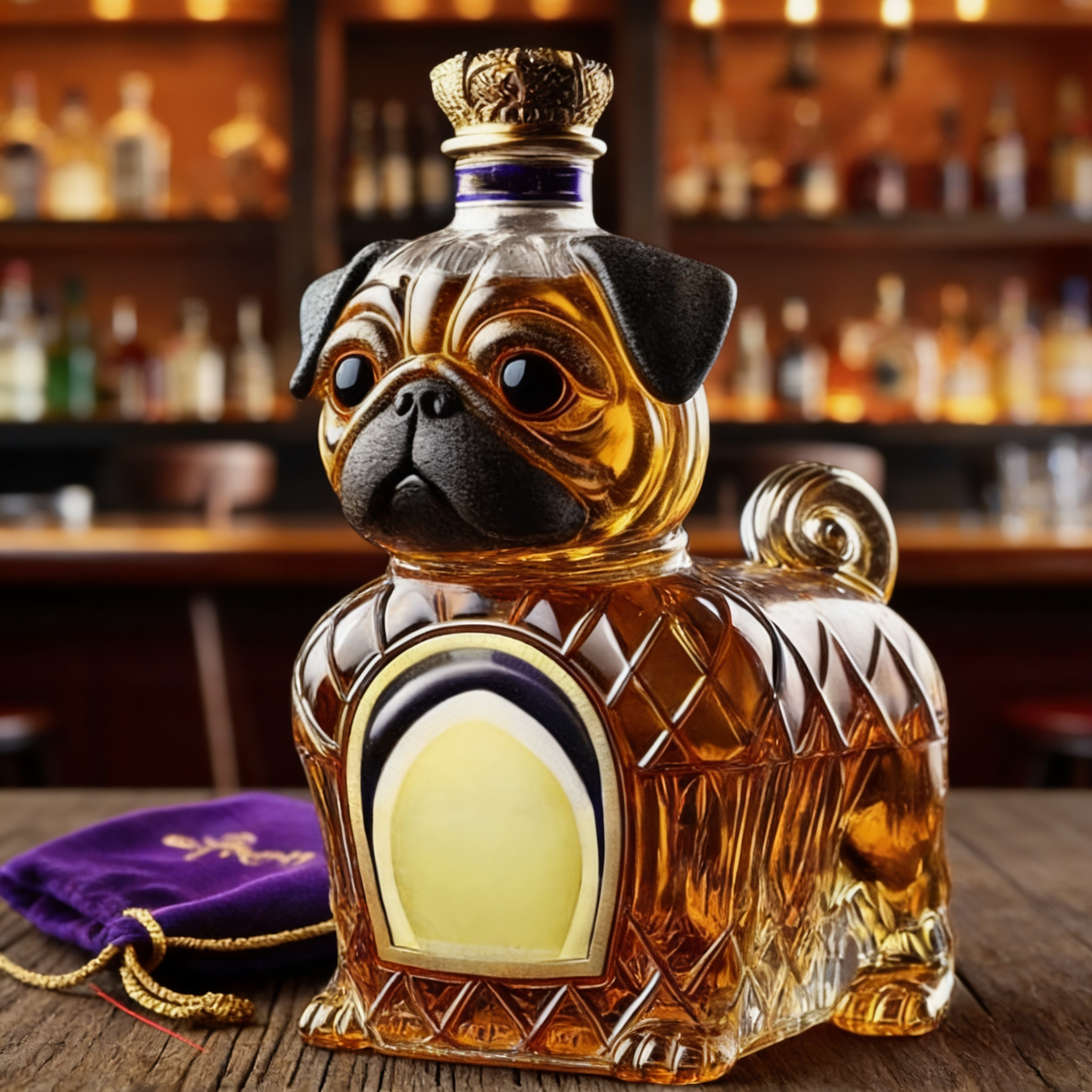 Whisky Decanter - French Bulldog Edition